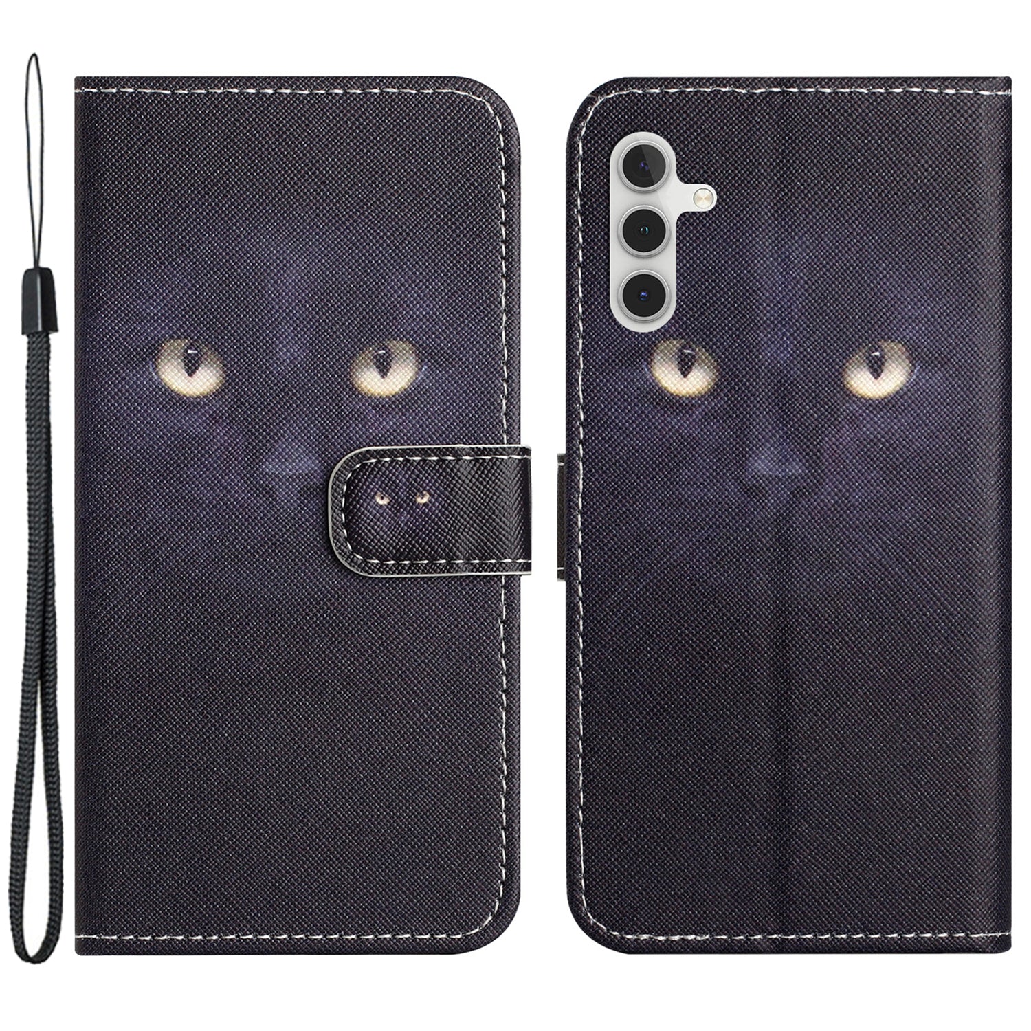Til Samsung Galaxy A25 5G 3D-mønsterudskrivning telefonetui PU læder pungholder cover Til Samsung Galaxy A25 5G 3D-mønsterudskrivning telefonetui PU læder pungholder cover
